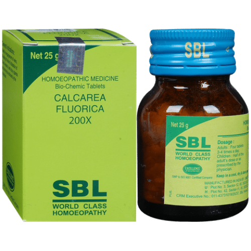 SBL Calcarea Fluorica Biochemic Tablet 200X