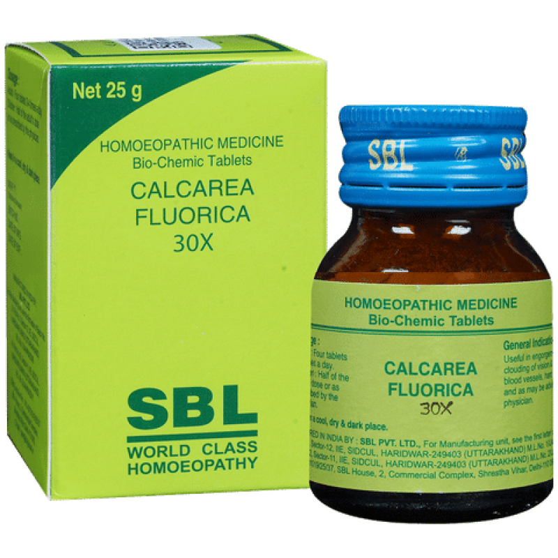 SBL Calcarea Fluorica Biochemic Tablet 30X