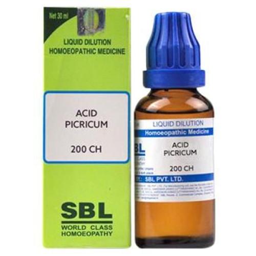 SBL Acid Picricum Dilution 200 CH