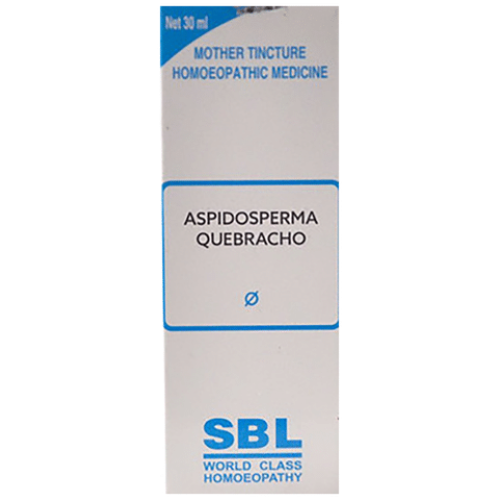 SBL Aspidosperma Quebracho Mother Tincture Q