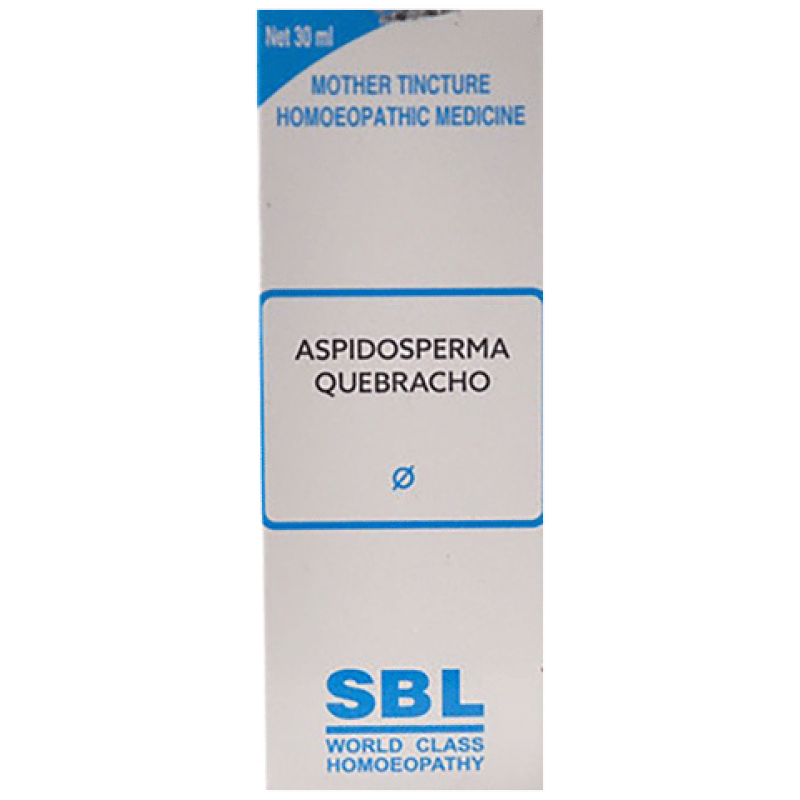SBL Aspidosperma Quebracho Mother Tincture Q