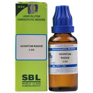 SBL Aconitum Radice Dilution 3 CH